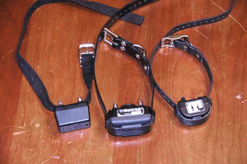 Innotek, Dogtra & Tri-Tronics Bark Collars (Left to Right) Innotek, Dogtra & Tri-Tronics Bark Collars (Left to Right)