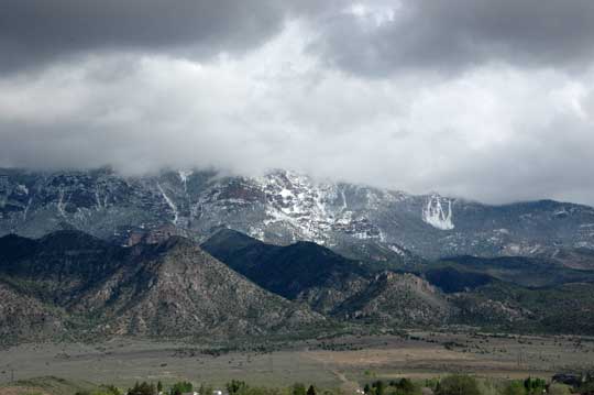 Cove Mountain Spring Snow