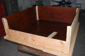 Whelping Box Design - Completed except for the bumper rails